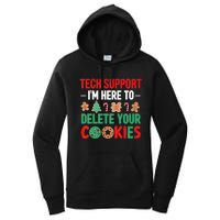 Tech Support Christmas Cookies Women's Pullover Hoodie