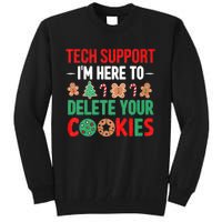 Tech Support Christmas Cookies Tall Sweatshirt