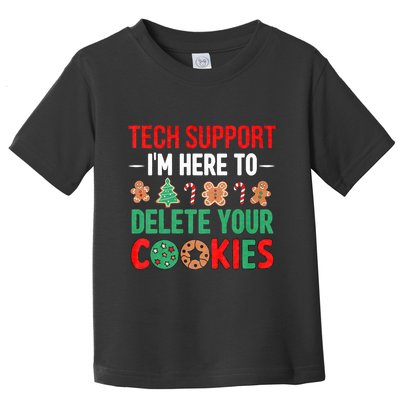 Tech Support Christmas Cookies Toddler T-Shirt