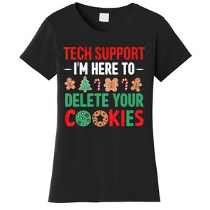 Tech Support Christmas Cookies Women's T-Shirt