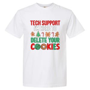 Tech Support Christmas Cookies Garment-Dyed Heavyweight T-Shirt