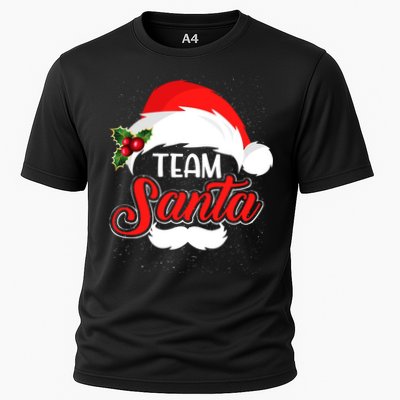 Team Santa Christmas Family Performance Shirt