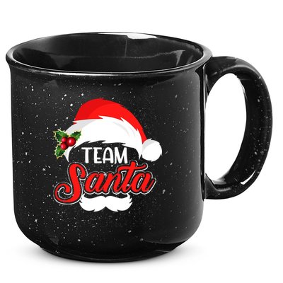 Team Santa Christmas Family 15oz Campfire Ceramic Mug