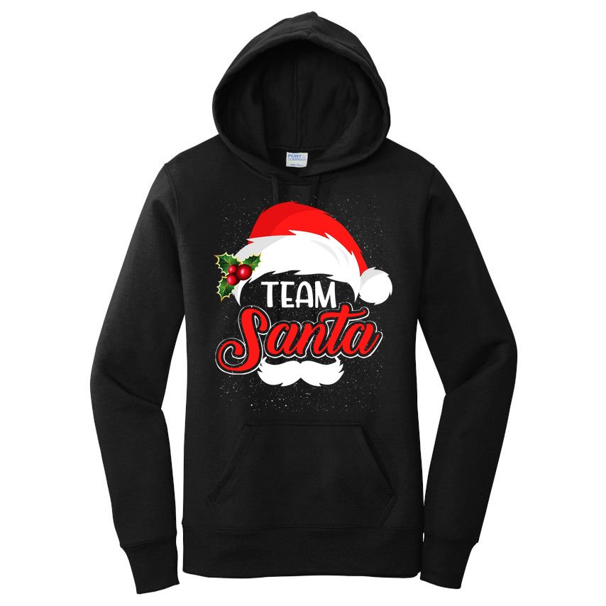 Team Santa Christmas Family Women's Pullover Hoodie