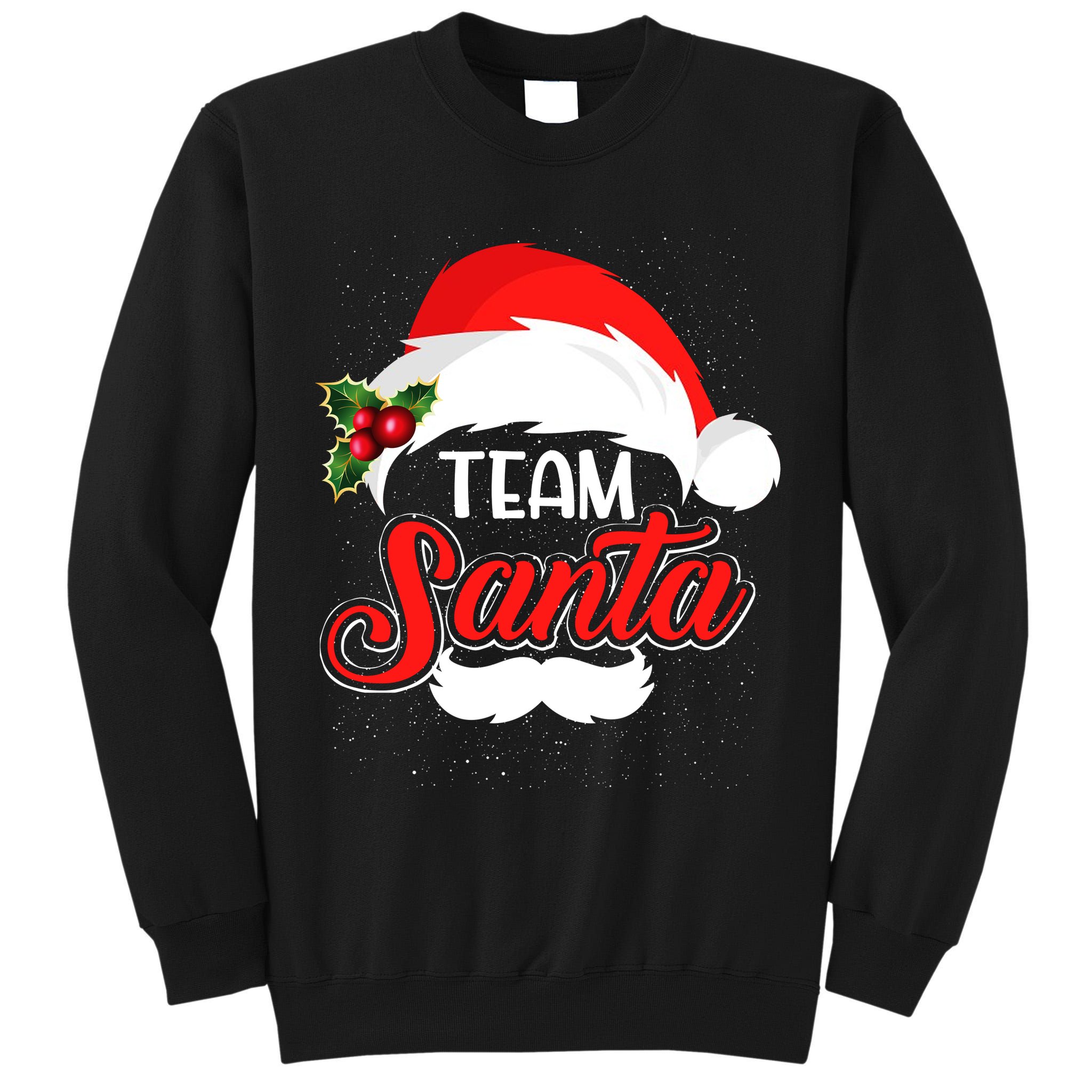 Team Santa Christmas Family Tall Sweatshirt