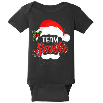 Team Santa Christmas Family Baby Bodysuit