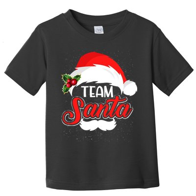 Team Santa Christmas Family Toddler T-Shirt