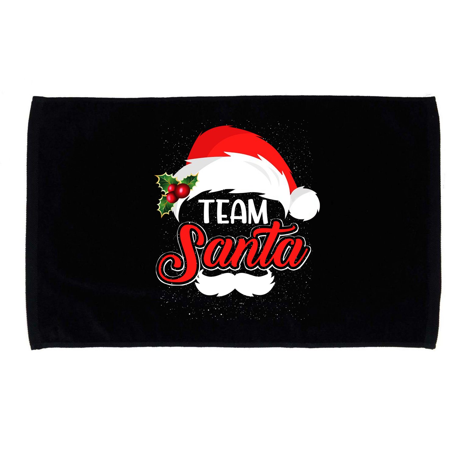 Team Santa Christmas Family Microfiber Hand Towel