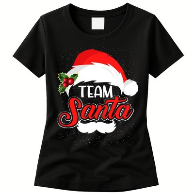Team Santa Christmas Family Womens T-Shirt
