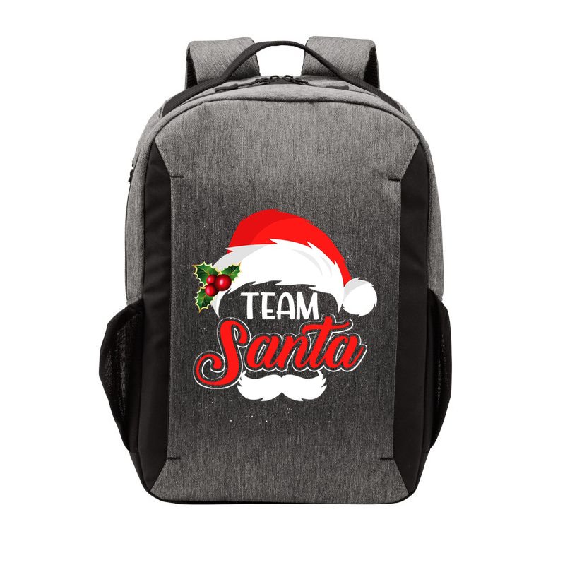 Team Santa Christmas Family Vector Backpack