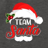 Team Santa Christmas Family Vector Backpack