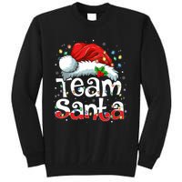 Team Santa Claus Christmas Family Matching Pajama Funny Xmas Tall Sweatshirt