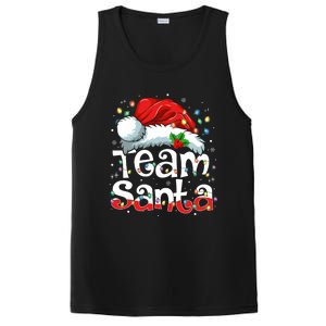 Team Santa Claus Christmas Family Matching Pajama Funny Xmas PosiCharge Competitor Tank