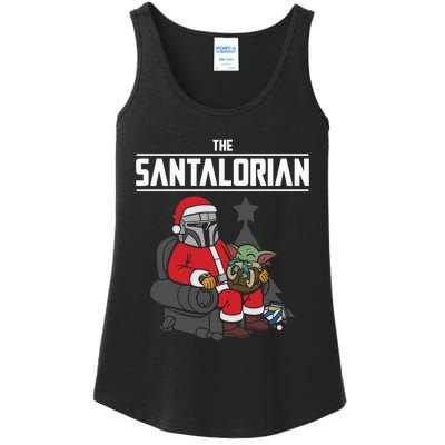 The Santalorian Christmas Ladies Essential Tank