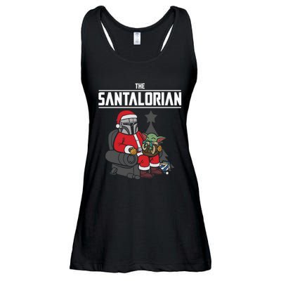 The Santalorian Christmas Ladies Essential Flowy Tank