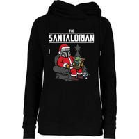 The Santalorian Christmas Womens Funnel Neck Pullover Hood