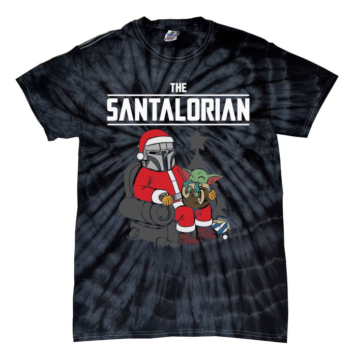 The Santalorian Christmas Tie-Dye T-Shirt