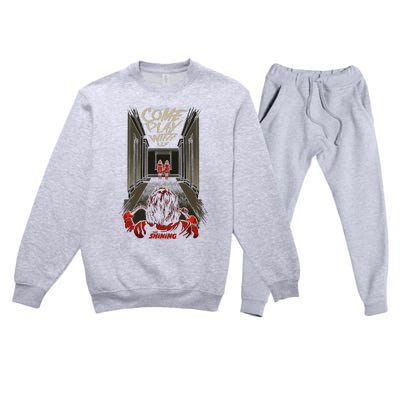 The Shining Come Play With Us Premium Crewneck Sweatsuit Set