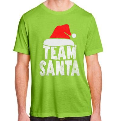 Team Santa Christmas Squad Family Matching Pajamas  Adult ChromaSoft Performance T-Shirt