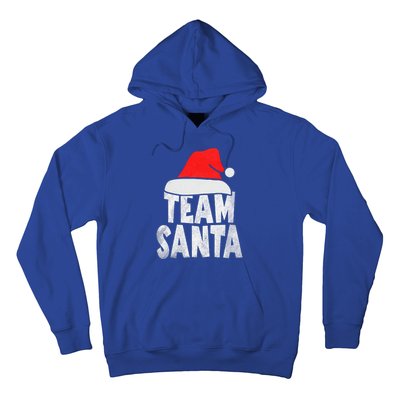 Team Santa Christmas Squad Family Matching Pajamas  Hoodie