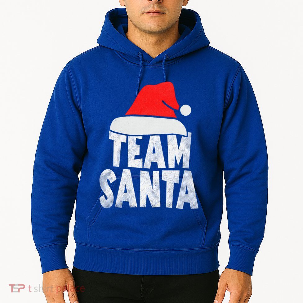 Team Santa Christmas Squad Family Matching Pajamas  Hoodie