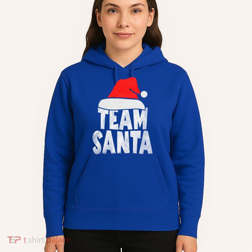 Team Santa Christmas Squad Family Matching Pajamas  Hoodie