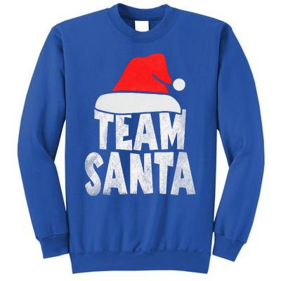 Team Santa Christmas Squad Family Matching Pajamas  Sweatshirt