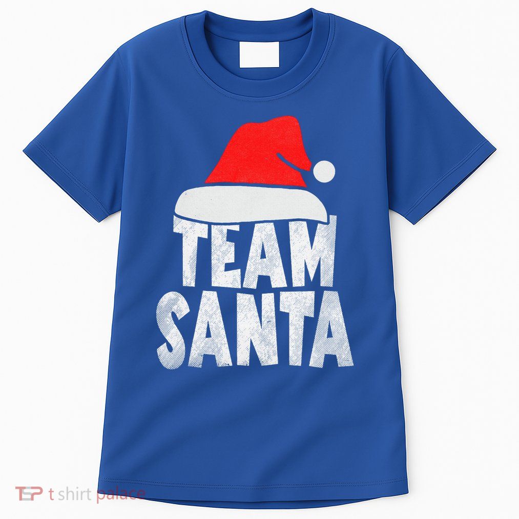 Team Santa Christmas Squad Family Matching Pajamas  Tall T-Shirt