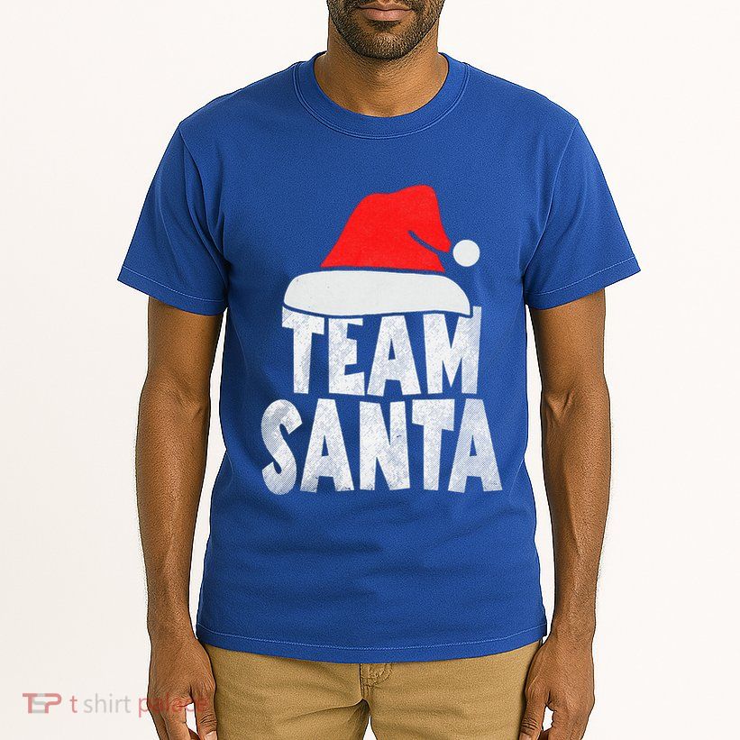 Team Santa Christmas Squad Family Matching Pajamas  Tall T-Shirt