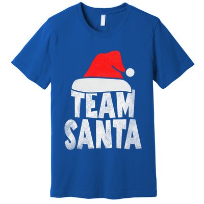 Team Santa Christmas Squad Family Matching Pajamas  Premium T-Shirt