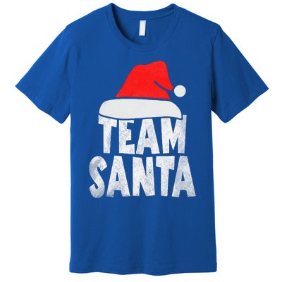 Team Santa Christmas Squad Family Matching Pajamas  Premium T-Shirt