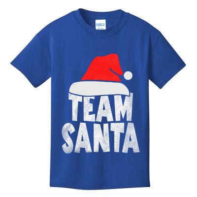 Team Santa Christmas Squad Family Matching Pajamas  Kids T-Shirt