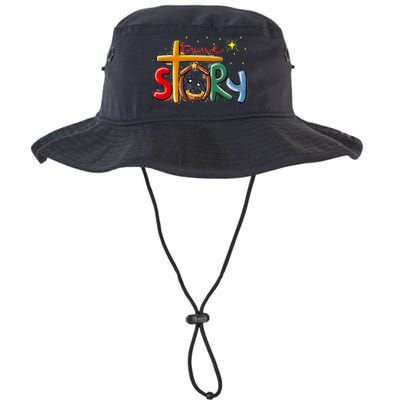 True Story Christmas Nativity Jesus Christian Christmas Premium Bucket Hat
