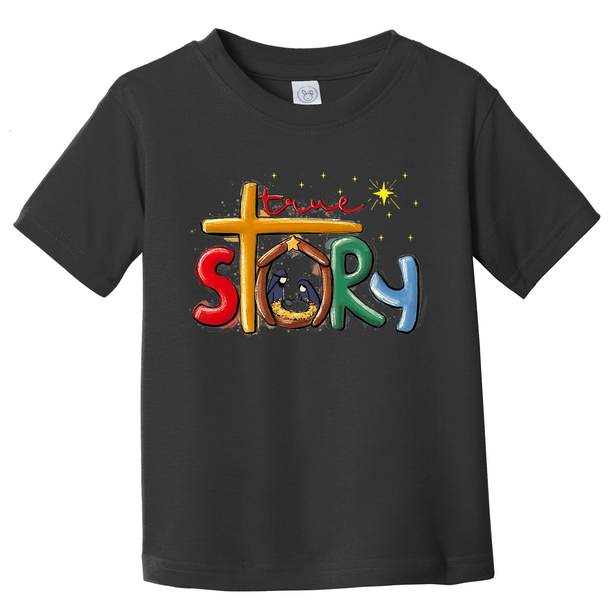 True Story Christmas Nativity Jesus Christian Christmas Premium Toddler T-Shirt