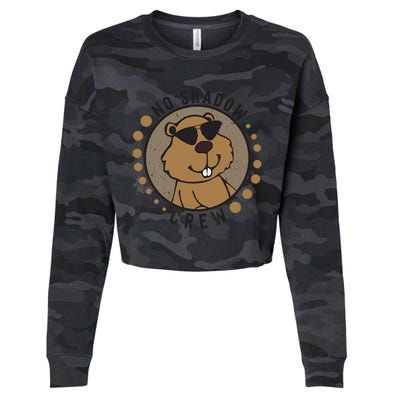 Team Shadow Crew Groundhog Day Cropped Pullover Crew