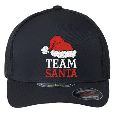 Team Santa Christmas Squad Family Matching Pajamas Flexfit Unipanel Trucker Cap