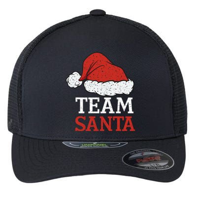 Team Santa Christmas Squad Family Matching Pajamas Flexfit Unipanel Trucker Cap