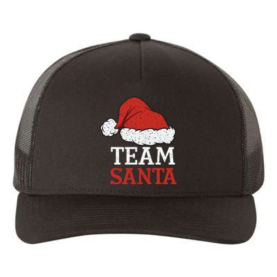 Team Santa Christmas Squad Family Matching Pajamas Yupoong Adult 5-Panel Trucker Hat