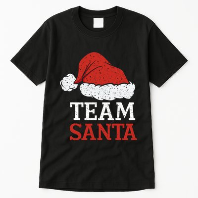 Team Santa Christmas Squad Family Matching Pajamas Tall T-Shirt