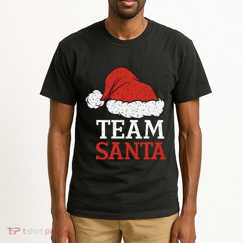 Team Santa Christmas Squad Family Matching Pajamas Tall T-Shirt
