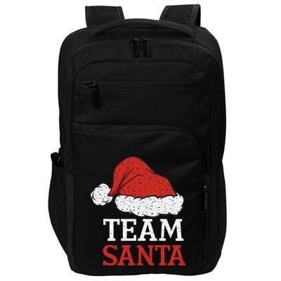 Team Santa Christmas Squad Family Matching Pajamas Impact Tech Backpack