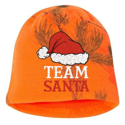 Team Santa Christmas Squad Family Matching Pajamas Kati - Camo Knit Beanie