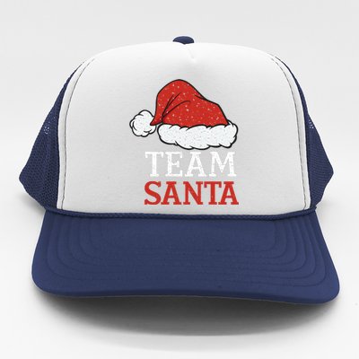 Team Santa Christmas Squad Family Matching Pajamas Trucker Hat