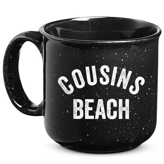 The Summer Cousins Beach I Turned Pretty College Letters 15oz Campfire Ceramic Mug