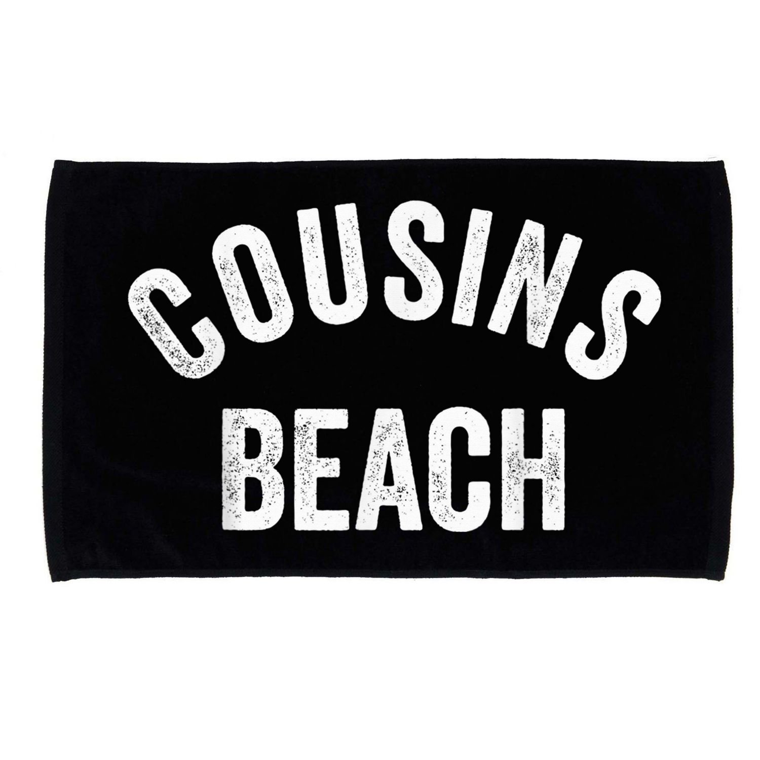 The Summer Cousins Beach I Turned Pretty College Letters Microfiber Hand Towel