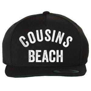 The Summer Cousins Beach I Turned Pretty College Letters Wool Snapback Cap