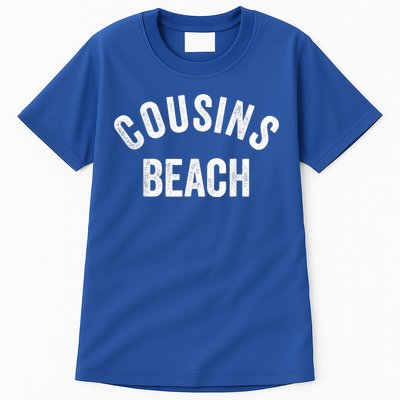 The Summer Cousins Beach I Turned Pretty College Letters Tall T-Shirt