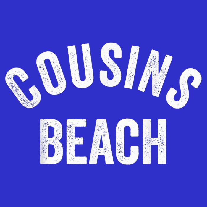 The Summer Cousins Beach I Turned Pretty College Letters V-Neck T-Shirt