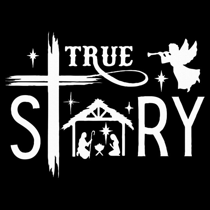 True Story Christmas Nativity Jesus Christian Sustainable Bucket Hat