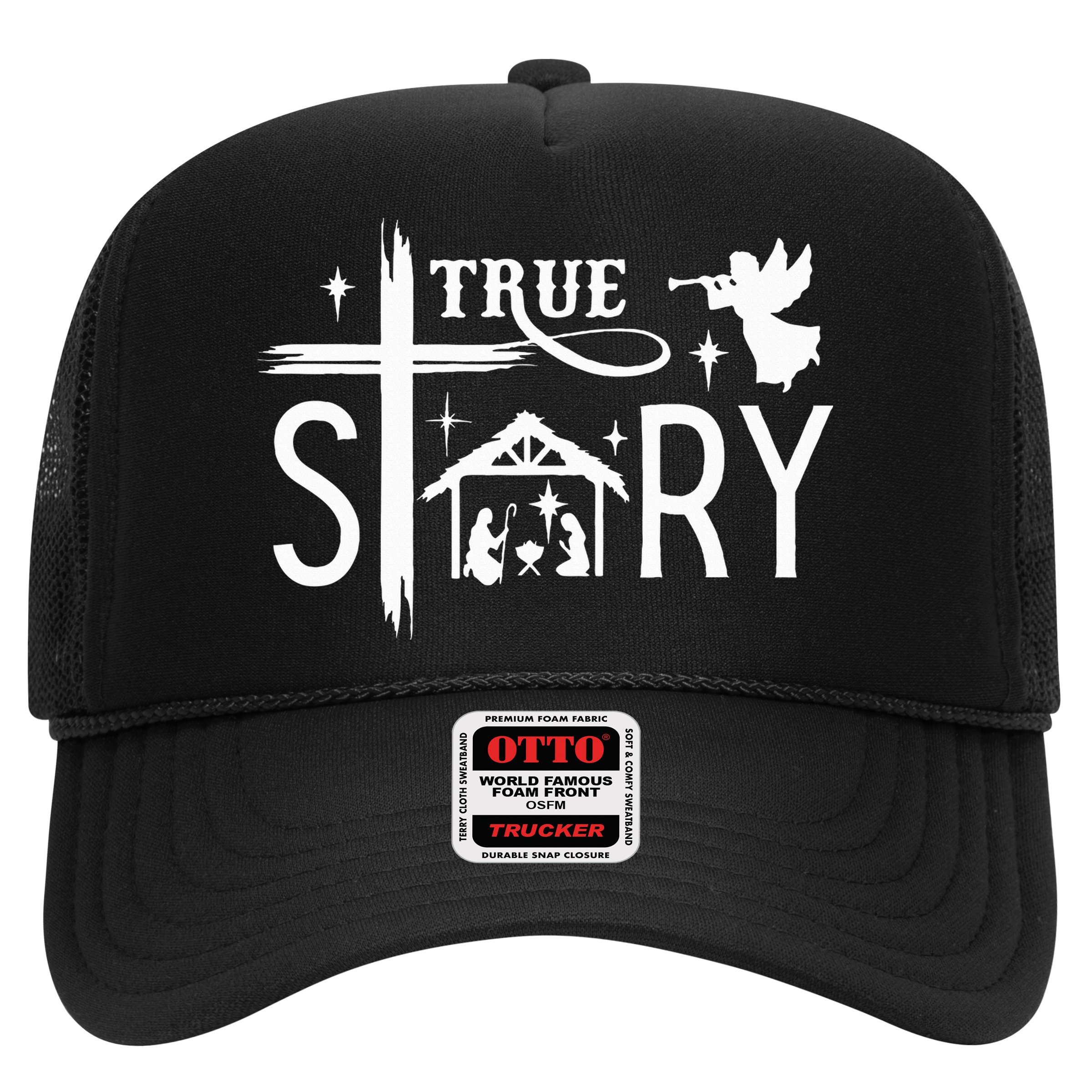 True Story Christmas Nativity Jesus Christian Hat